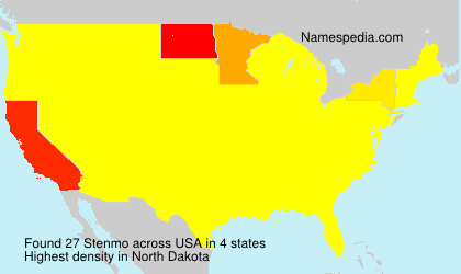 Surname Stenmo in USA Surname Stenmo in USA
