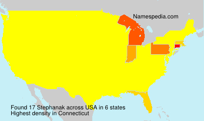 Surname Stephanak in USA Surname Stephanak in USA
