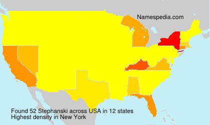 Surname Stephanski in USA Surname Stephanski in USA
