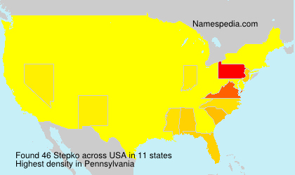 Surname Stepko in USA Surname Stepko in USA