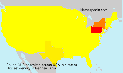Surname Stepkovitch in USA Surname Stepkovitch in USA