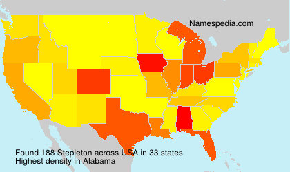 Surname Stepleton in USA Surname Stepleton in USA