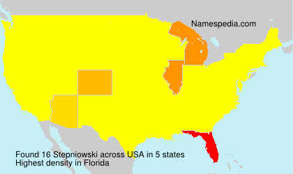 Surname Stepniowski in USA Surname Stepniowski in USA