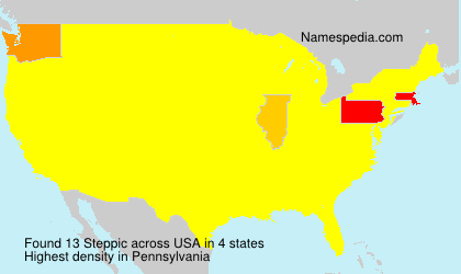 Surname Steppic in USA Surname Steppic in USA