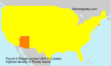 Surname Steppo in USA Surname Steppo in USA