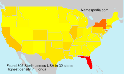 Surname Sterlin in USA Surname Sterlin in USA