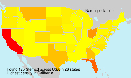 Surname Sternad in USA Surname Sternad in USA