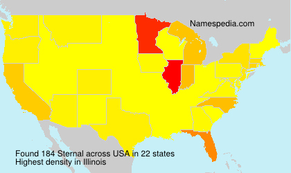 Surname Sternal in USA Surname Sternal in USA
