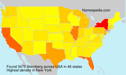 Surname Sternberg in USA Surname Sternberg in USA