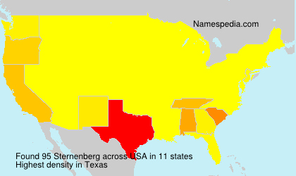 Surname Sternenberg in USA Surname Sternenberg in USA
