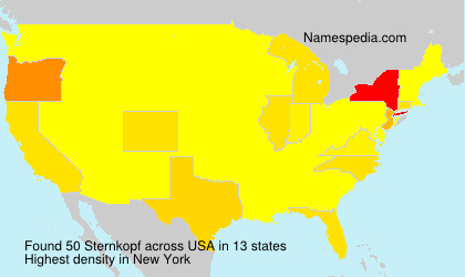 Surname Sternkopf in USA Surname Sternkopf in USA