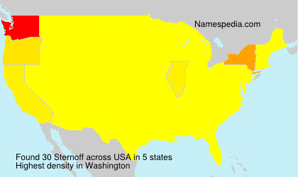 Surname Sternoff in USA Surname Sternoff in USA