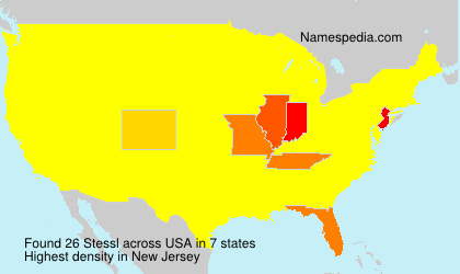 Surname Stessl in USA Surname Stessl in USA