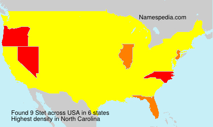 Surname Stet in USA Surname Stet in USA