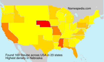 Surname Steube in USA