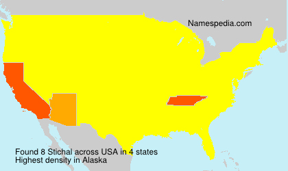 Surname Stichal in USA Surname Stichal in USA