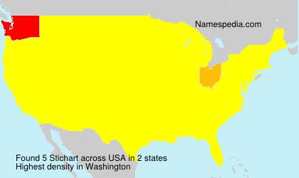 Surname Stichart in USA Surname Stichart in USA