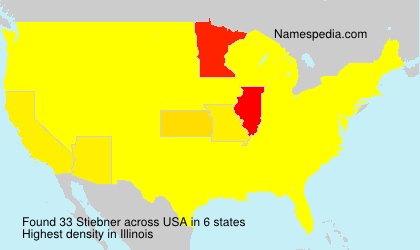 Surname Stiebner in USA Surname Stiebner in USA
