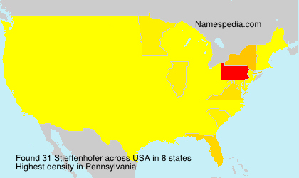 Surname Stieffenhofer in USA Surname Stieffenhofer in USA