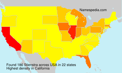 Surname Stienstra in USA Surname Stienstra in USA