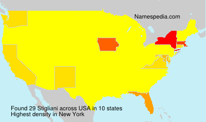 Surname Stigliani in USA Surname Stigliani in USA