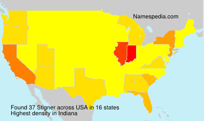 Surname Stigner in USA Surname Stigner in USA