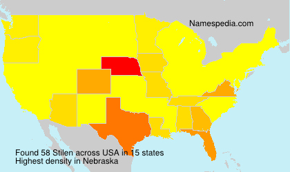 Surname Stilen in USA Surname Stilen in USA