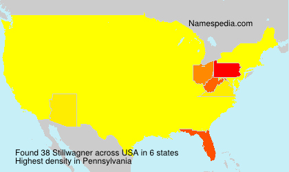 Surname Stillwagner in USA Surname Stillwagner in USA