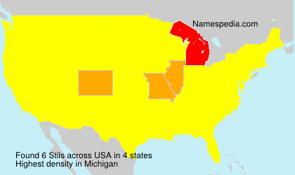 Surname Stils in USA Surname Stils in USA
