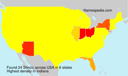 Surname Stincic in USA Surname Stincic in USA