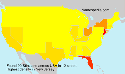 Surname Stinziano in USA Surname Stinziano in USA