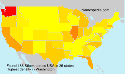 Surname Stipek in USA Surname Stipek in USA