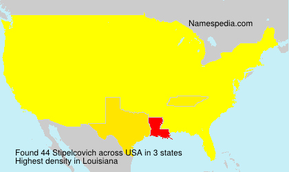 Surname Stipelcovich in USA Surname Stipelcovich in USA