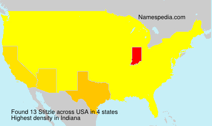 Surname Stitzle in USA Surname Stitzle in USA