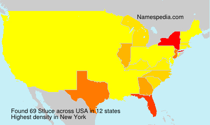 Surname Stluce in USA Surname Stluce in USA