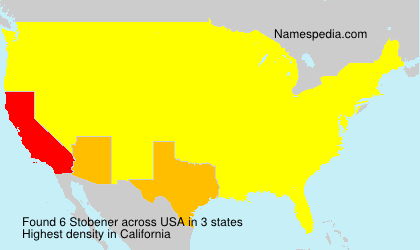 Surname Stobener in USA Surname Stobener in USA