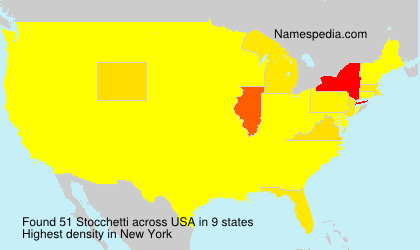Surname Stocchetti in USA Surname Stocchetti in USA