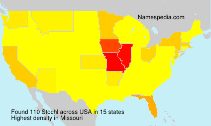 Surname Stochl in USA Surname Stochl in USA