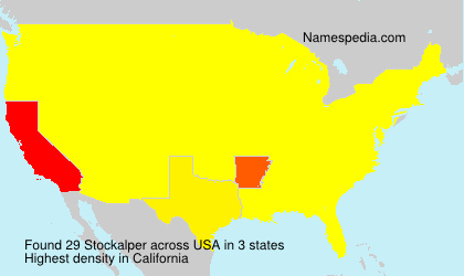 Surname Stockalper in USA Surname Stockalper in USA
