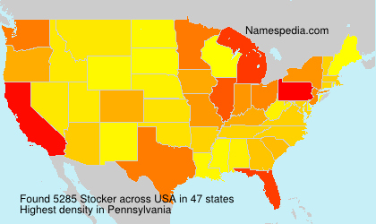 Surname Stocker in USA Surname Stocker in USA