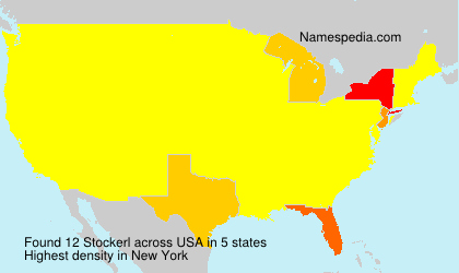 Surname Stockerl in USA Surname Stockerl in USA