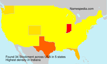 Surname Stockment in USA Surname Stockment in USA