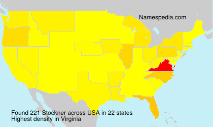 Surname Stockner in USA Surname Stockner in USA