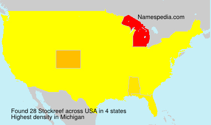 Surname Stockreef in USA Surname Stockreef in USA