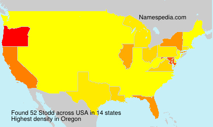 Surname Stodd in USA Surname Stodd in USA