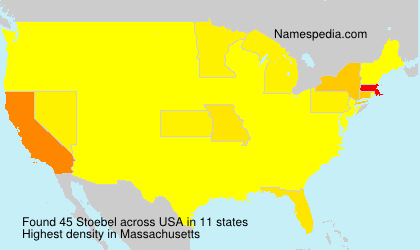 Surname Stoebel in USA Surname Stoebel in USA