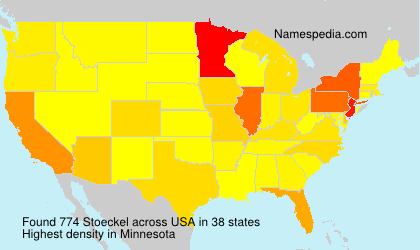 Surname Stoeckel in USA Surname Stoeckel in USA