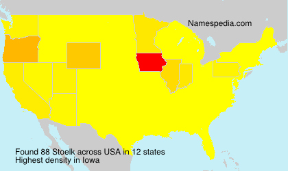 Surname Stoelk in USA Surname Stoelk in USA