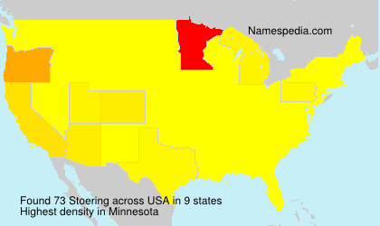 Surname Stoering in USA Surname Stoering in USA