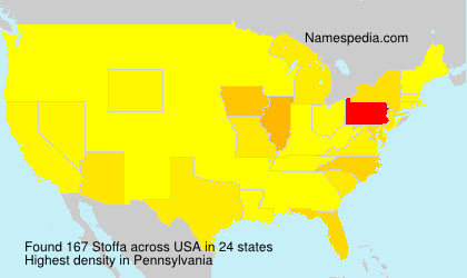 Surname Stoffa in USA Surname Stoffa in USA